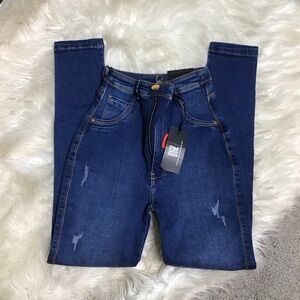 Classic Indigo Skinny Jeans